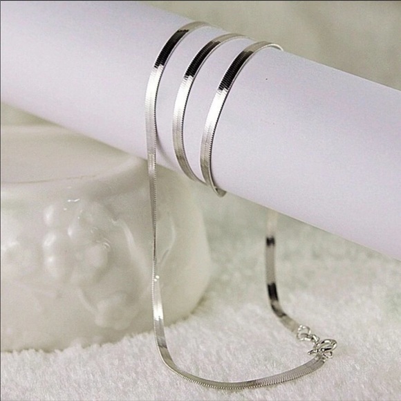 NEW 925 STERLING SILVER SNAKE CHAIN NECKLACE - Picture 2 of 5